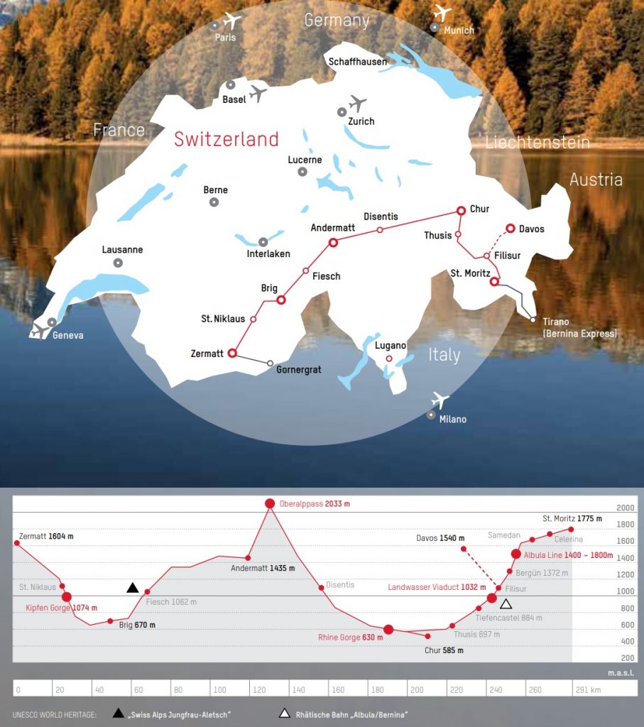 氷河急行 鉄道マニアが教えるヨーロッパ鉄道のお役立ち情報